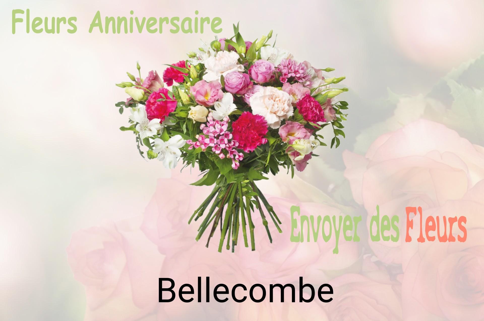 Bouquet de fleurs d’anniversaire livré à Bellecombe